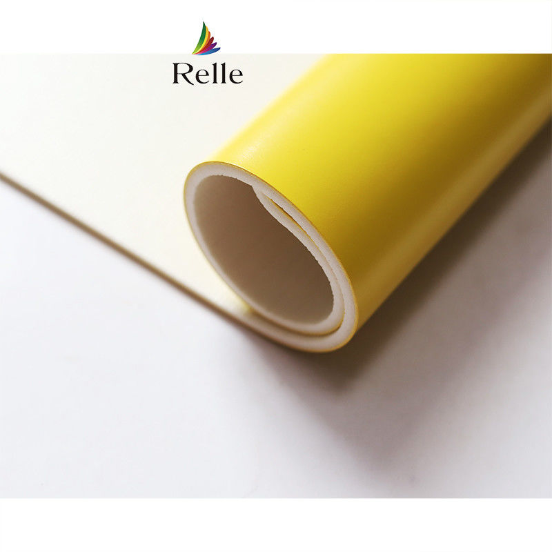 Relle White Gloss Seamless PVC ไวนิล พื้นไม้ Roll สําหรับสตูดิโอเต้นรํา PVC ที่ได้รับการรับรองจาก SGS