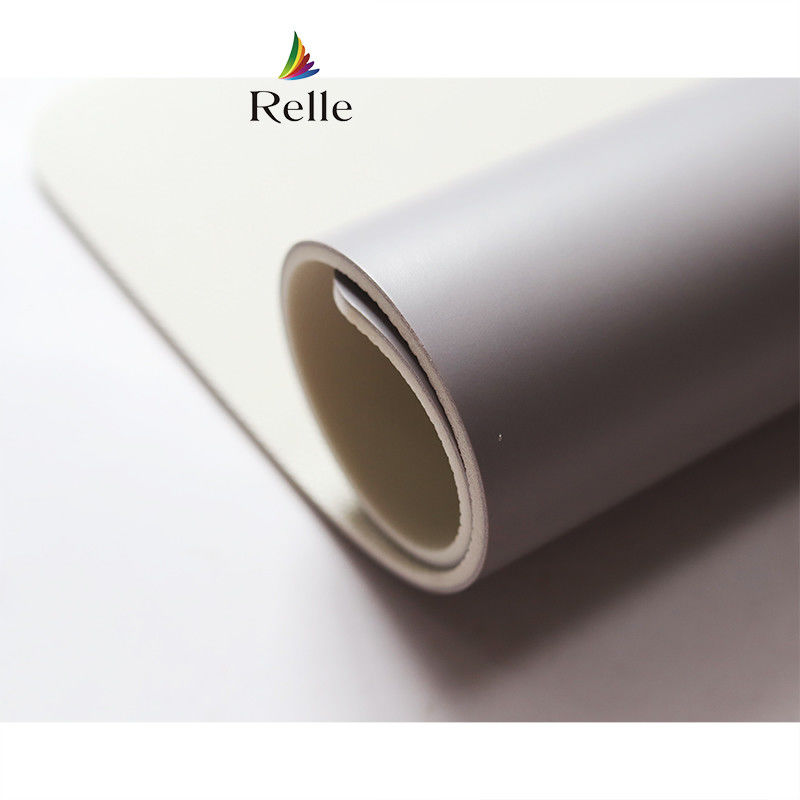 Relle White Gloss Seamless PVC ไวนิล พื้นไม้ Roll สําหรับสตูดิโอเต้นรํา PVC ที่ได้รับการรับรองจาก SGS