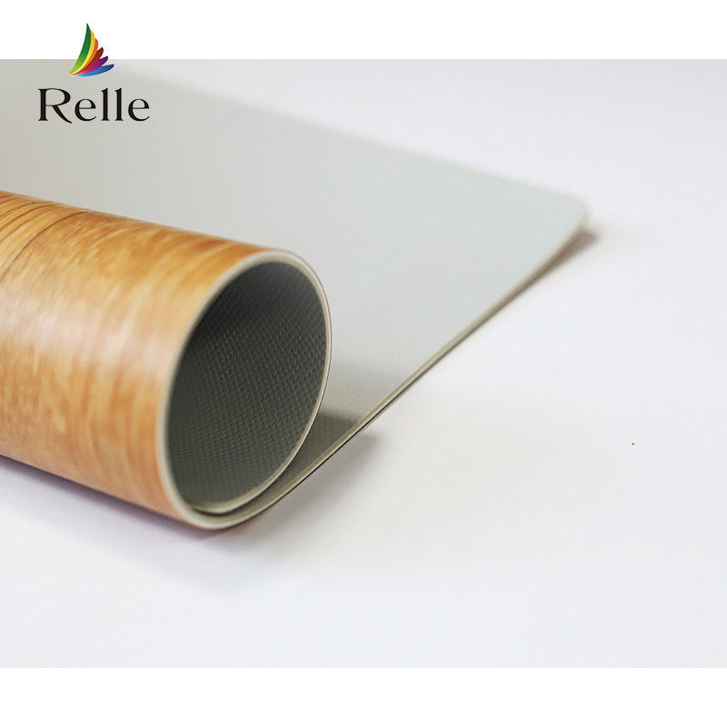 Relle 3.8m PVC แผ่นผงพื้นไวนิลแบบไม่เหมือนกัน ใบรับรอง CE / SGS / ISO9001