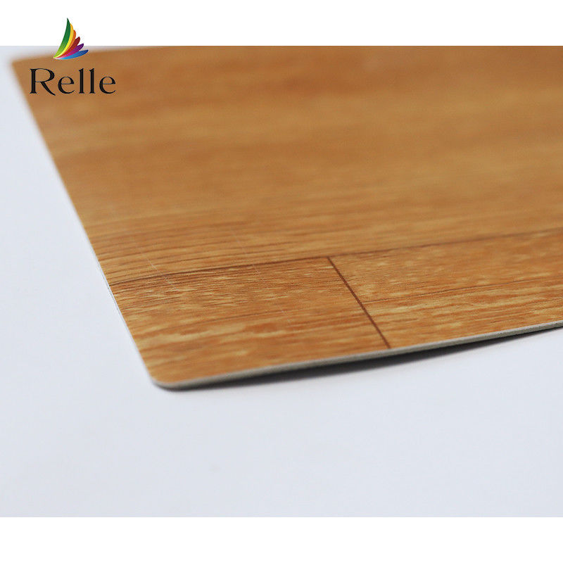 Relle 3.8m PVC แผ่นผงพื้นไวนิลแบบไม่เหมือนกัน ใบรับรอง CE / SGS / ISO9001