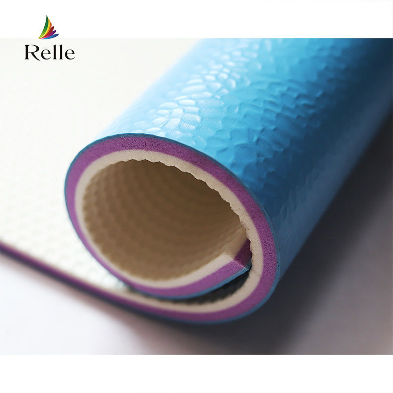 Relle PVC ไวนิล สนามกีฬา สนามบอลพิกบอล พื้นฝึกอบรมด้วยฝาผิว UV และหินปูน