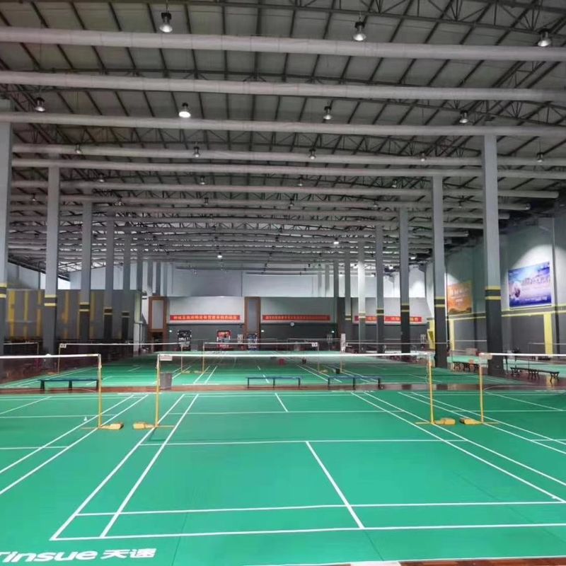 Enlio Outdoor Sport ผ้าม่านแบดมินตันมือสอง PVC วินิล โรลพื้น กันน้ํา ป้องกันไฟ พลาสติก