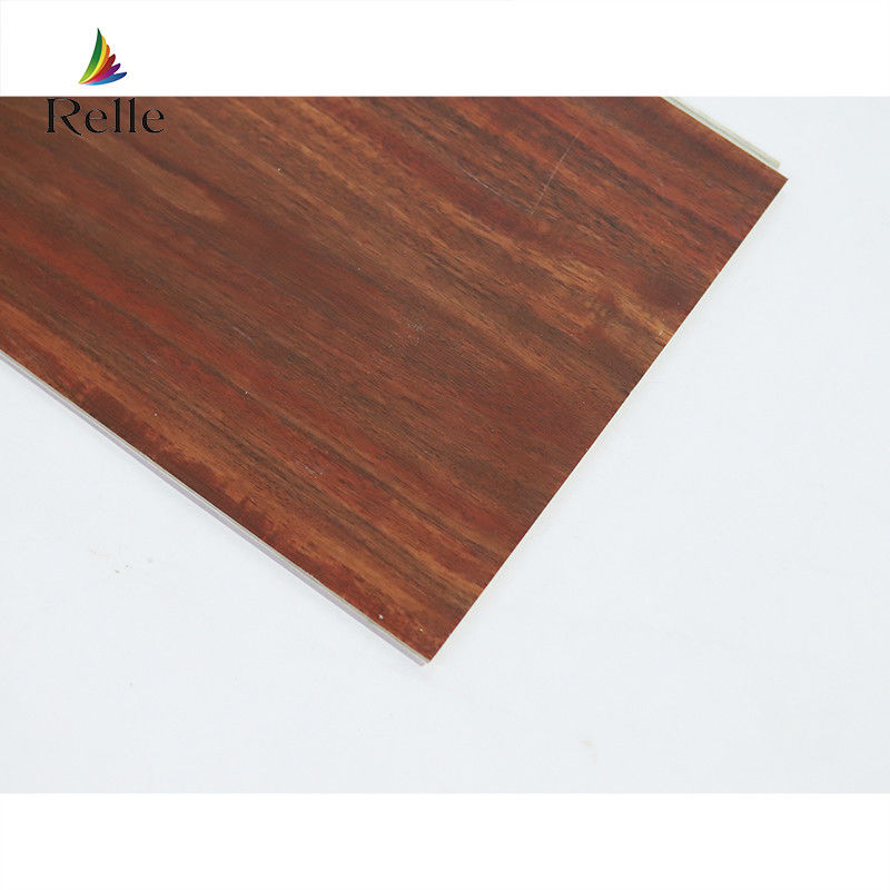 UV Coating LVT พาร์คเกตพื้น CE SGS พลาสติก ไม้ดู วินิลพื้น