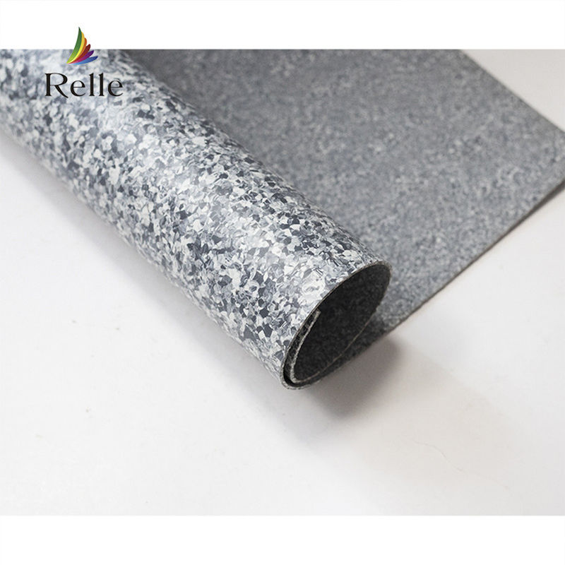 PUR Coating Relle Stock Lot สะอาดต่อสิ่งแวดล้อม PVC สีเบจเบา ไวนิล แอนติสแตติก floor สําหรับห้องปฏิบัติการ