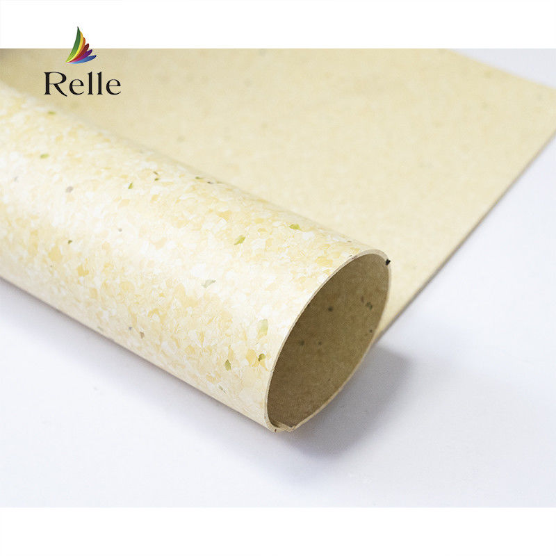 แผ่นพื้นวินิล PVC แบบเรียบ Relle 2mm ยืดหยุ่นแบบแบบเดียวกัน