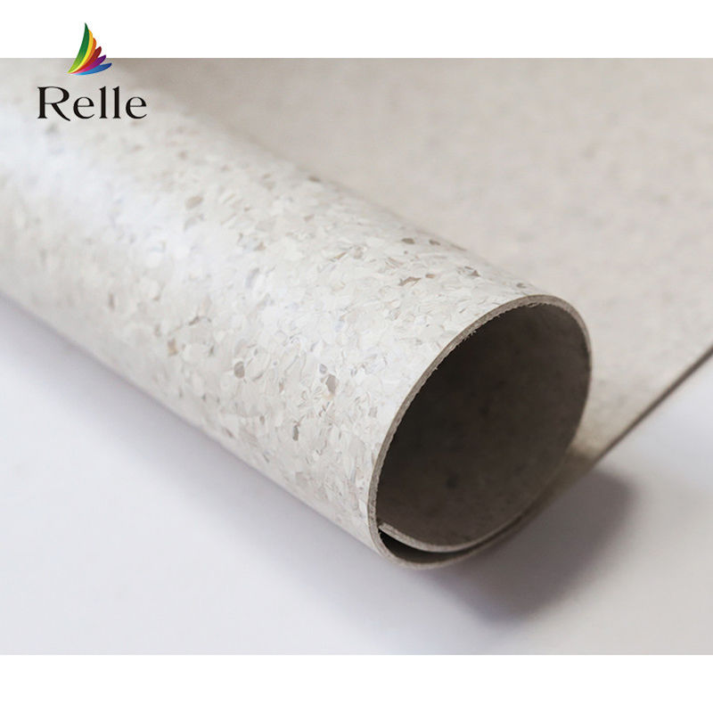 พลาสติก พื้นไม้ Relle โรงพยาบาลเกรด เสื่อน้ำมัน เนื้อเดียวกัน ไวนิล PVC พื้นไม้ อิตาลี