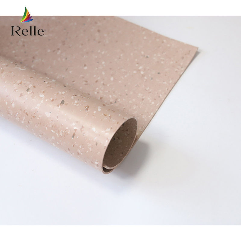 พลาสติก พื้นไม้ Relle โรงพยาบาลเกรด เสื่อน้ำมัน เนื้อเดียวกัน ไวนิล PVC พื้นไม้ อิตาลี