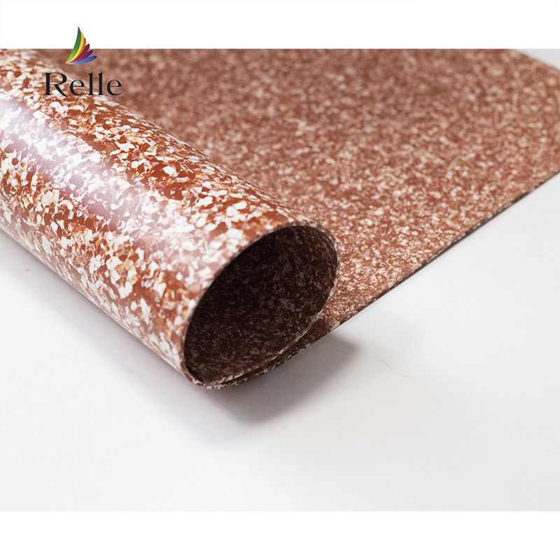 พลาสติก พื้นไม้ Relle โรงพยาบาลเกรด เสื่อน้ำมัน เนื้อเดียวกัน ไวนิล PVC พื้นไม้ อิตาลี