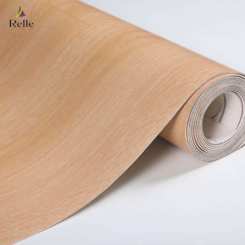 โรงแรม PVC พื้นไม้ Roll แบบแบบไม้ ความกว้าง 2m 79
