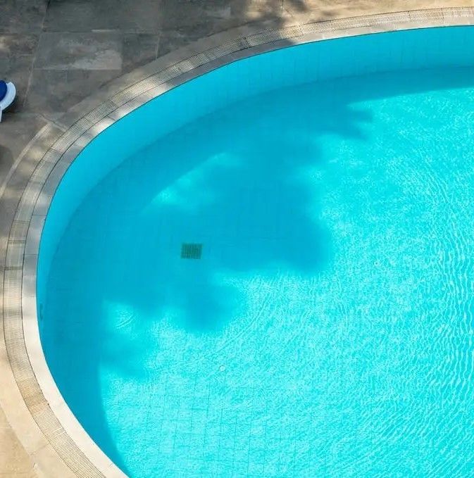 มหาสมุทรสีฟ้า PVC Pool Liner Anti UV 1.5mm 1.2mm เสริม PVC Liner สําหรับสระว่ายน้ํา
