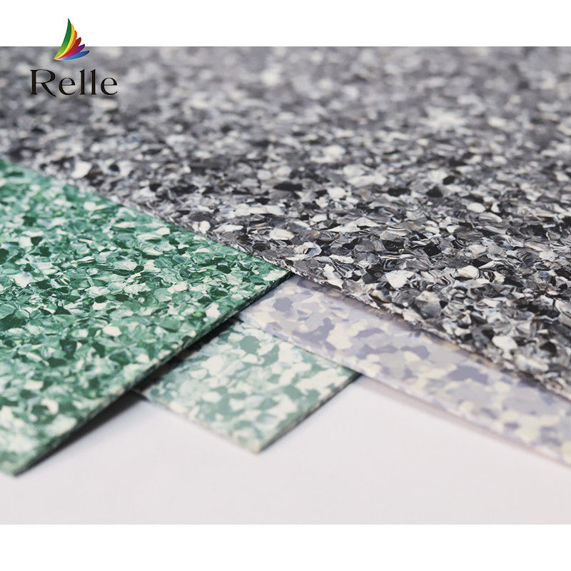 แผ่นพื้นวินิลชนิดเดียวกัน PVC ป้องกันการสลิปมากกว่า 1000 ชนิดสําหรับคลินิกโรงพยาบาล