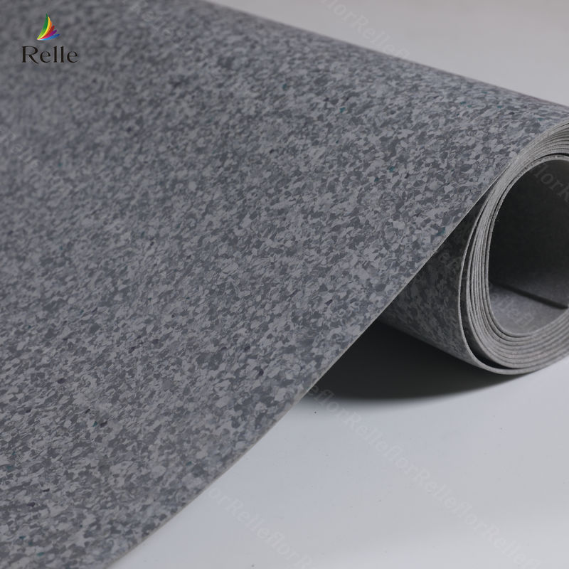 Relle PVC โฮโมเจนเนส วินิลพื้นสําหรับการใช้งานโรงพยาบาลในกวนดง ต่อม้วน