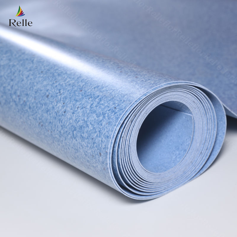 Relle PVC โฮโมเจนเนส วินิลพื้นสําหรับการใช้งานโรงพยาบาลในกวนดง ต่อม้วน