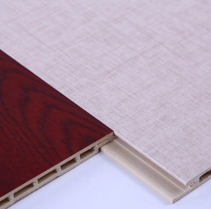 บอร์ดผนังตกแต่งบูรณาการ พร้อมผนังผนัง PVC ภายในสมัยใหม่