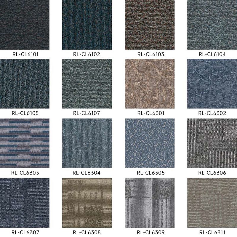 ความทนทานระดับพาณิชย์ PVC Vinyl Tile สําหรับสํานักงาน ร้านค้าปลีกและพื้นที่ที่ทันสมัย