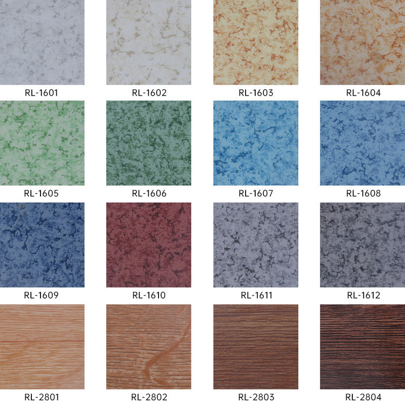 ทําความสะอาดง่าย พื้นแบบไม่เหมือนกัน สําหรับพื้นที่ที่วุ่นวาย ทนทานกับคราบ สร้างหลายชั้น