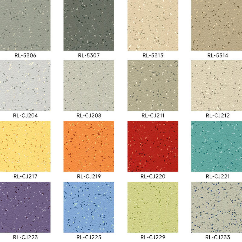 Relle พื้นยางที่เป็นมิตรต่อสิ่งแวดล้อม ทนต่อการสกัดและกันคลื่นสําหรับห้องแสดงสินค้า