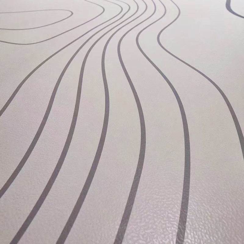 พื้นยางกันคลื่น, กันสกัดและทนคราบสําหรับห้องแสดงสินค้า