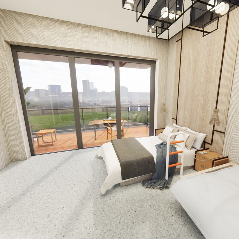 พื้นวินิลแบบ homogeneous ที่ทนต่อสารเคมีและไม่มีรอยต่อ